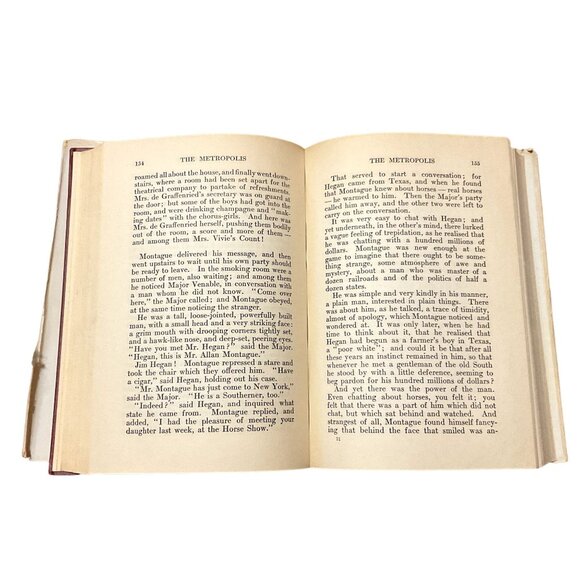 ATQ THE METROPOLIS UPTON SINCLAIR 1923 BOOK HCDJ PUBLISHED BY AUTHOR - Picture 7 of 7